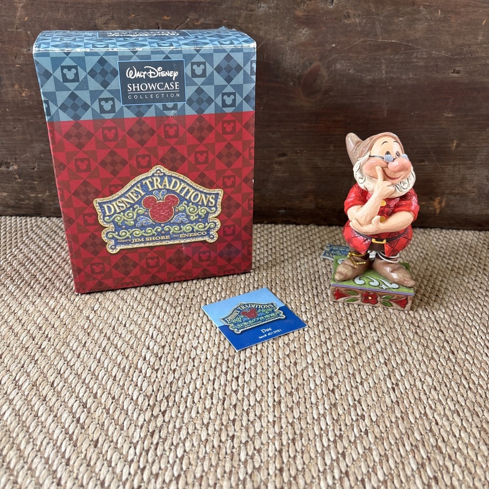 Disney Traditions Doc Jim Shore Showcase Snow White Seven Dwarves #4013981